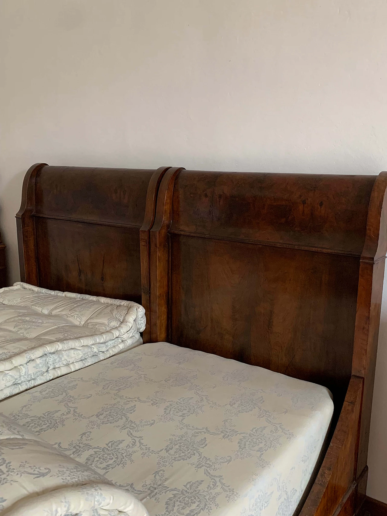Letto a barca in legno, di inizio '900 1302324