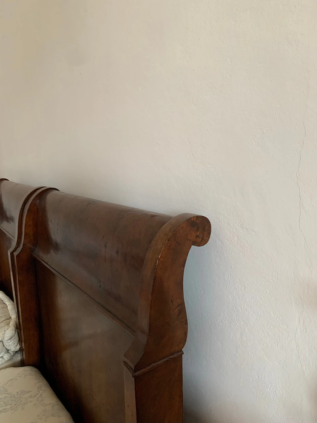 Letto a barca in legno, di inizio '900 1302325