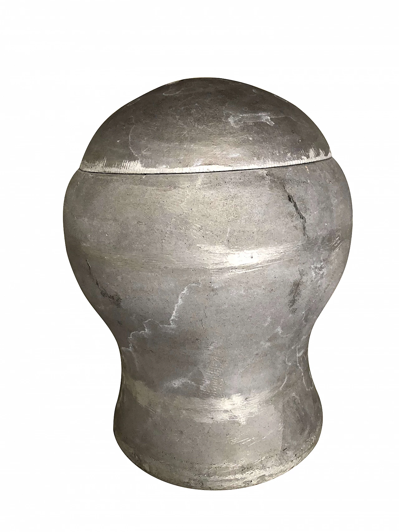 Dutch concrete vase with lid, 2000 1302337