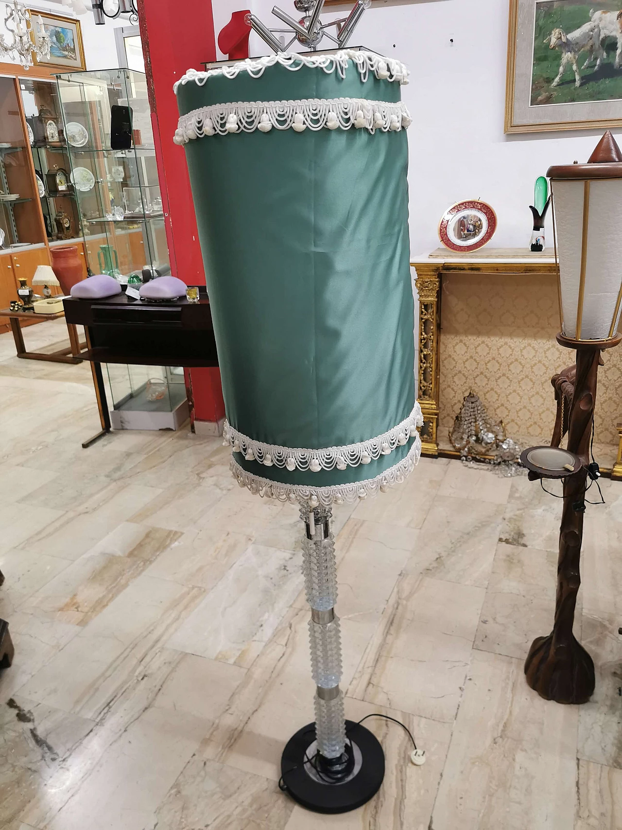 Floor lamp attributed to Barovier and Toso, 1940s 1302378