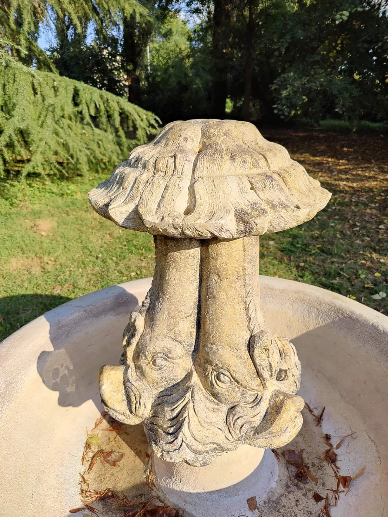 Fountain in Verdello marble, 19th century 1302410