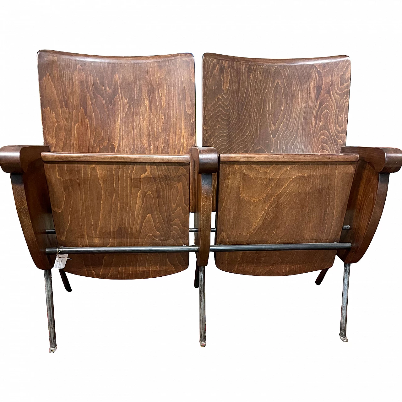 Pair of cinema chairs, 60s 1303142
