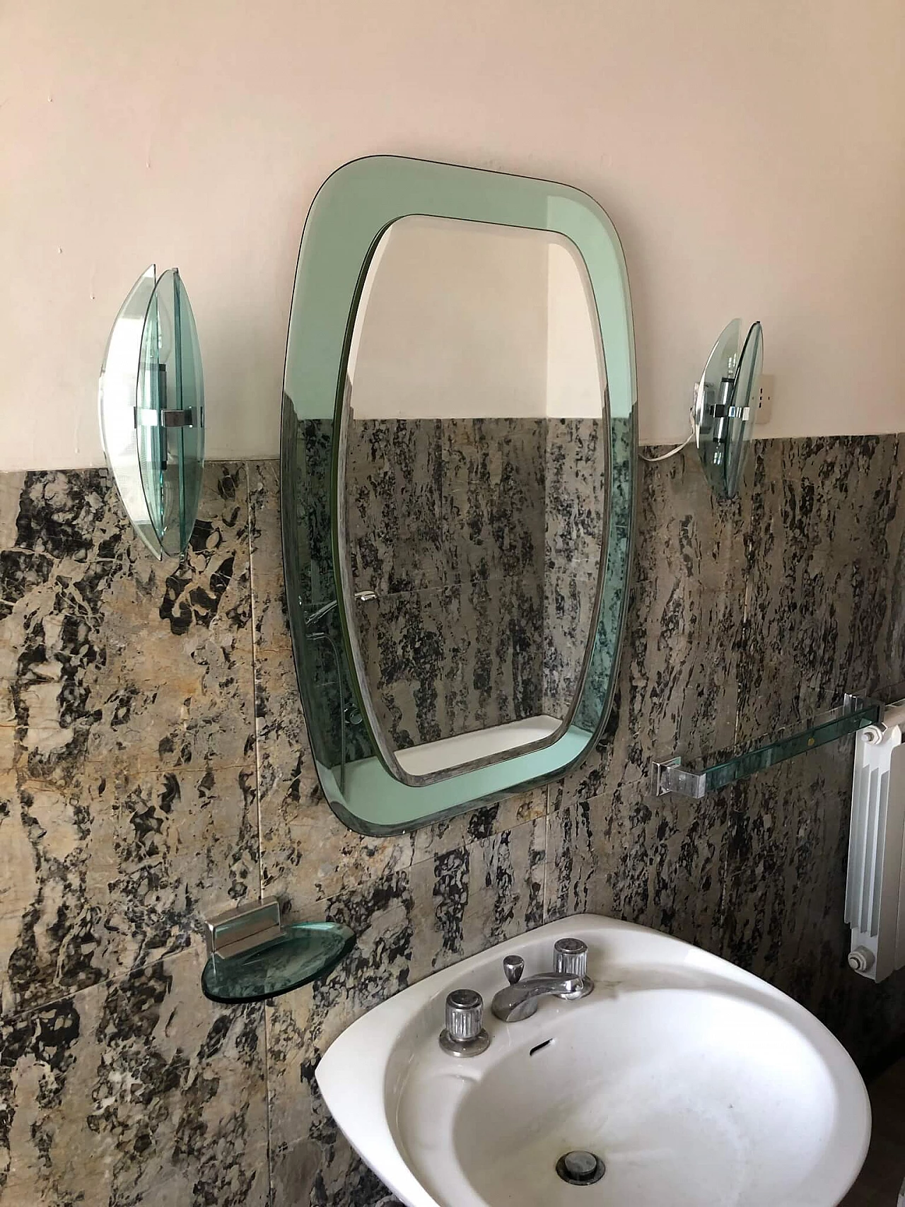 Specchio Cristal Luxor di Antonio Lupi, anni ’60 1304982