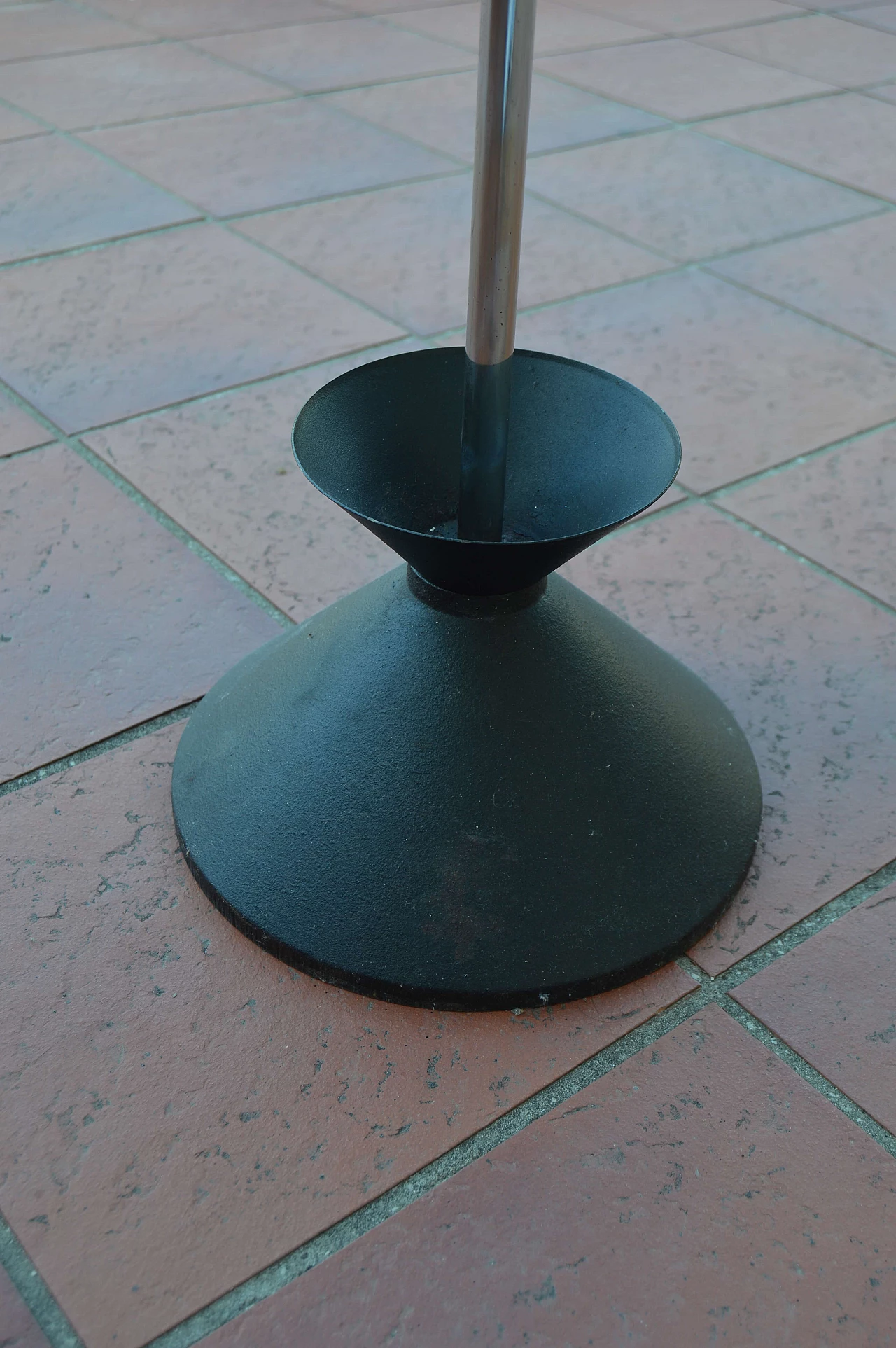 Black umbrella stand by Porada, 80s 1304987