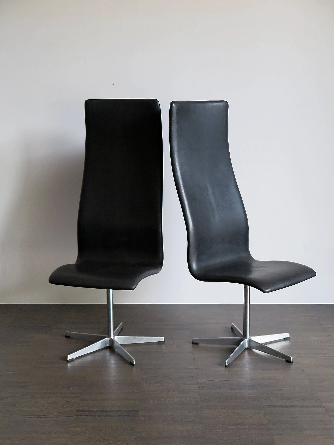 Coppia di poltrone Oxford di Arne Jacobsen per Fritz Hansen, anni '60 1305148