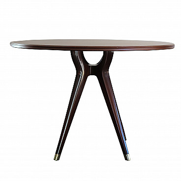 Mahogany table by Osvaldo Borsani for Arredamenti Borsani, 1950s