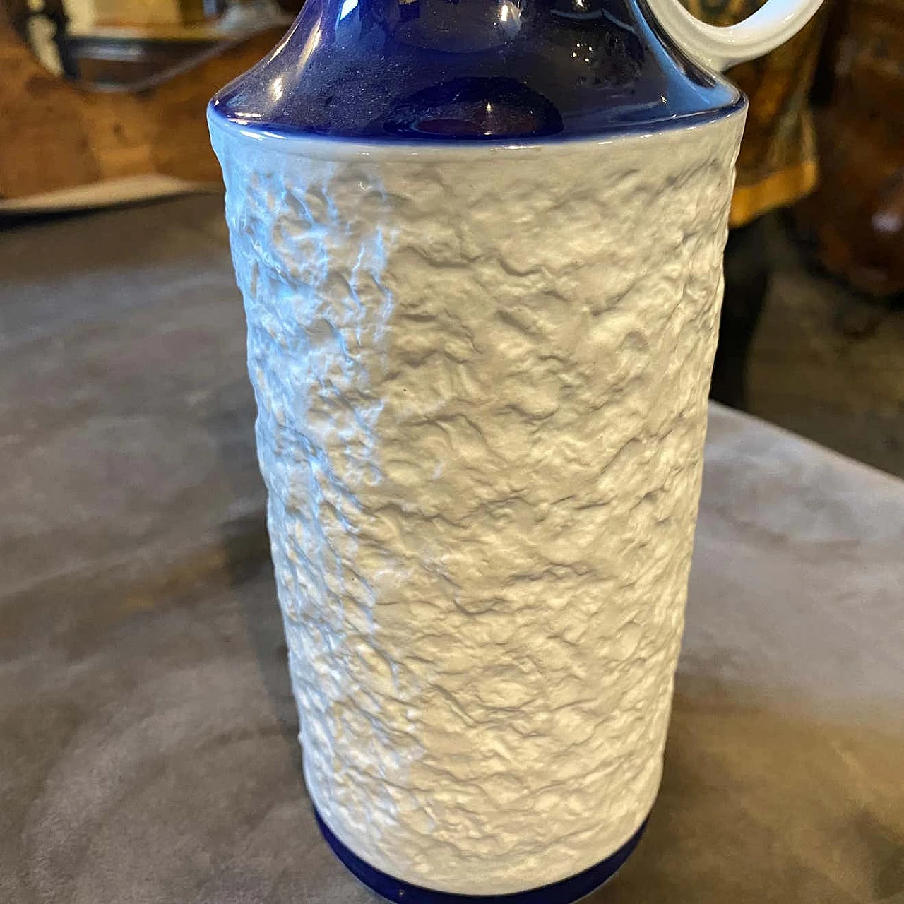 Modernist bottle vase in porcelain by K.P.M., 70s 1305587