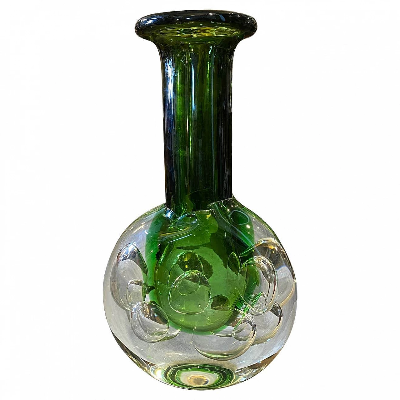 Vase in Sommerso glass by Jaroslav Svoboda, 50s 1305602