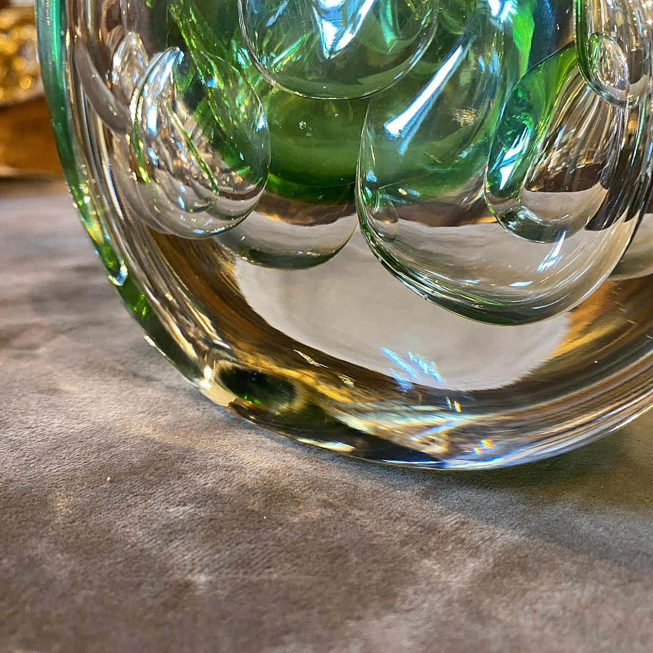 Vase in Sommerso glass by Jaroslav Svoboda, 50s 1305609