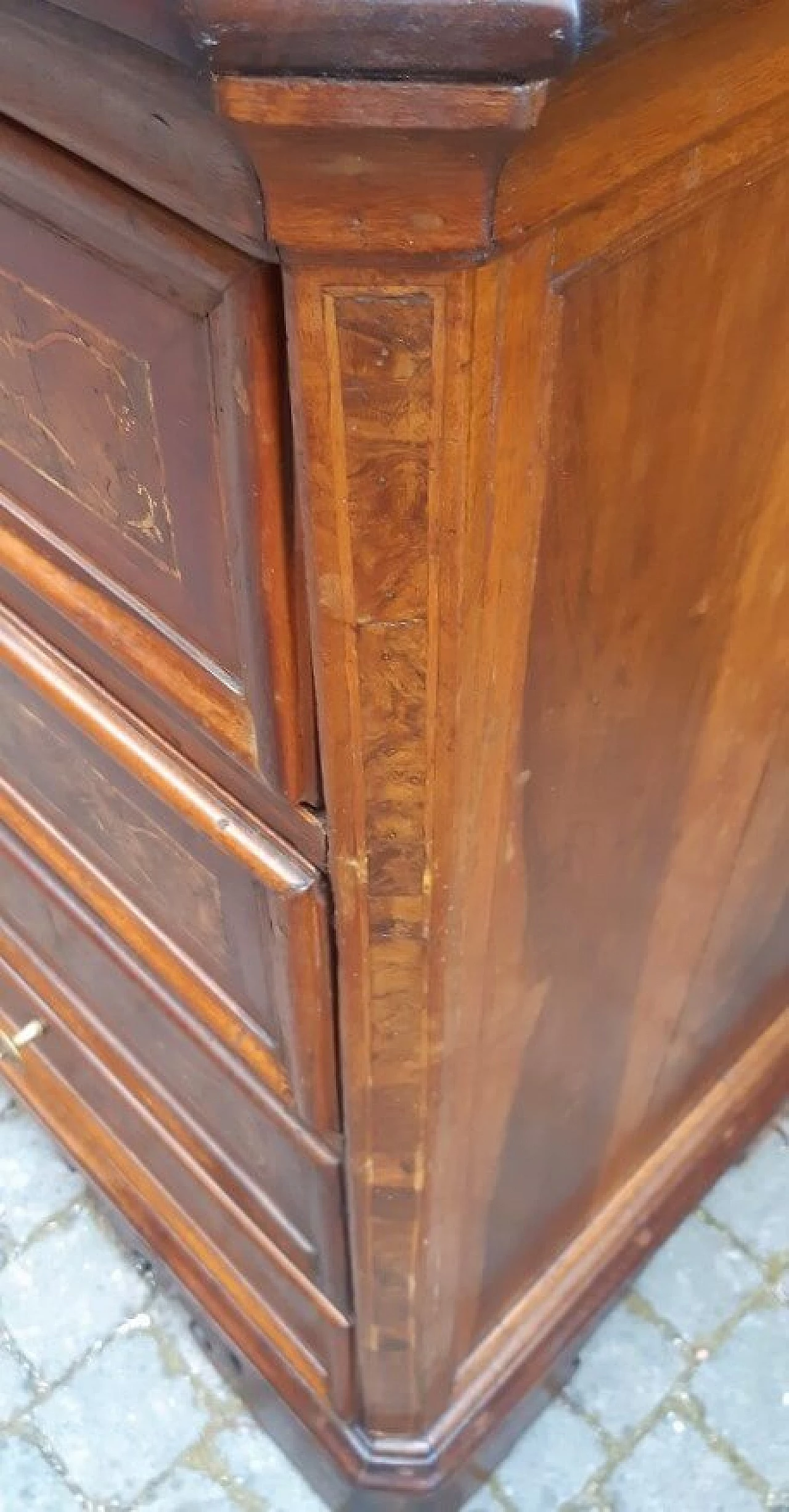 Cassettiera Lombarda in noce, '600 1305928