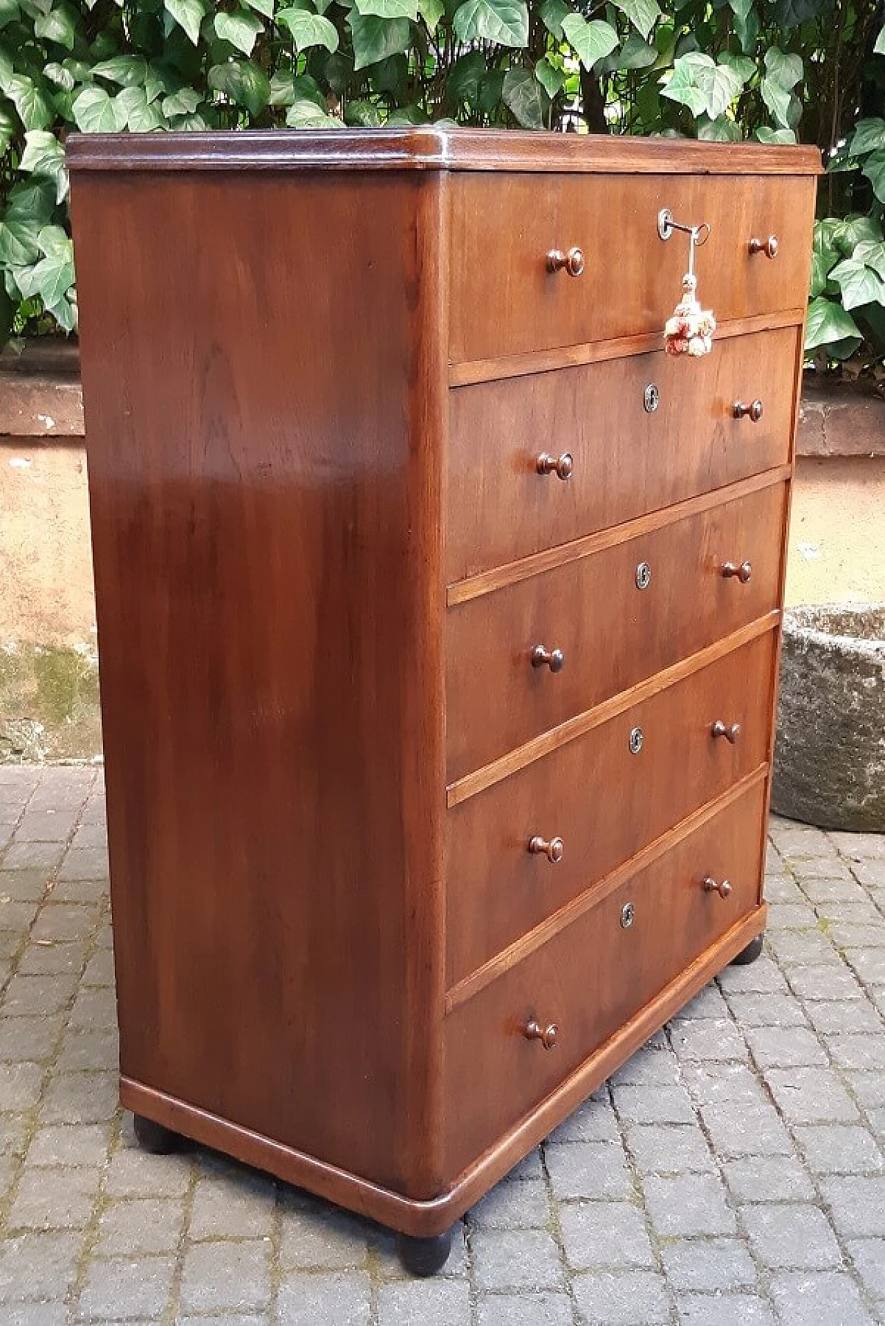 Chest of drawers in oak, 19th century 1305962