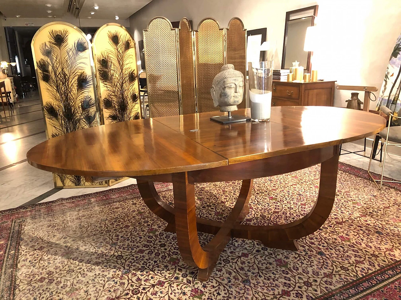 Tavolo Decò allungabile, anni '40 1306085