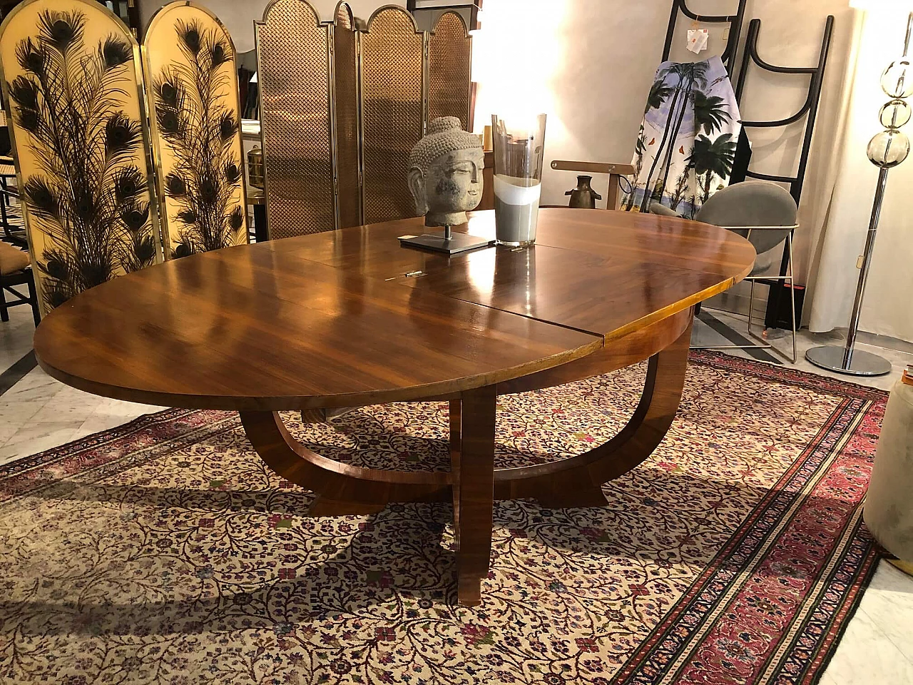 Tavolo Decò allungabile, anni '40 1306086