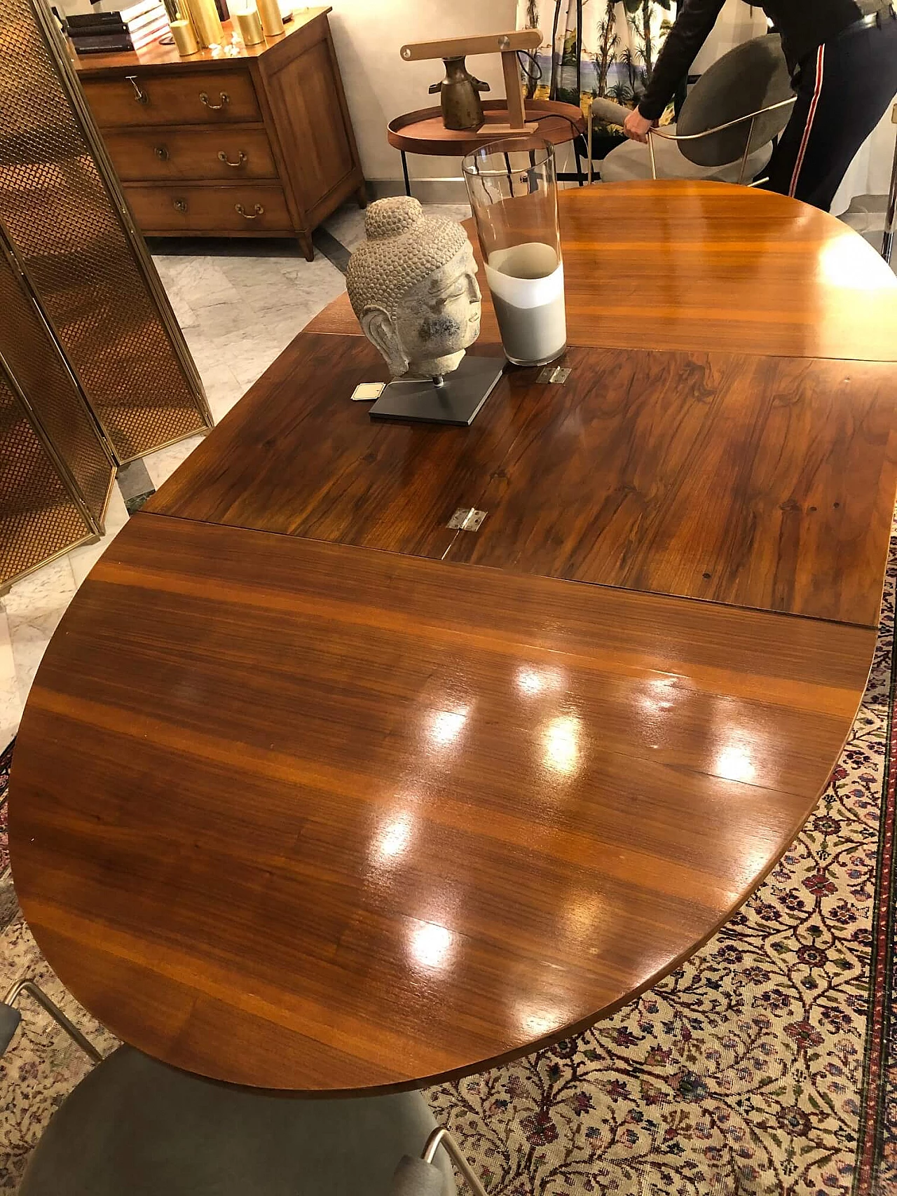 Tavolo Decò allungabile, anni '40 1306087