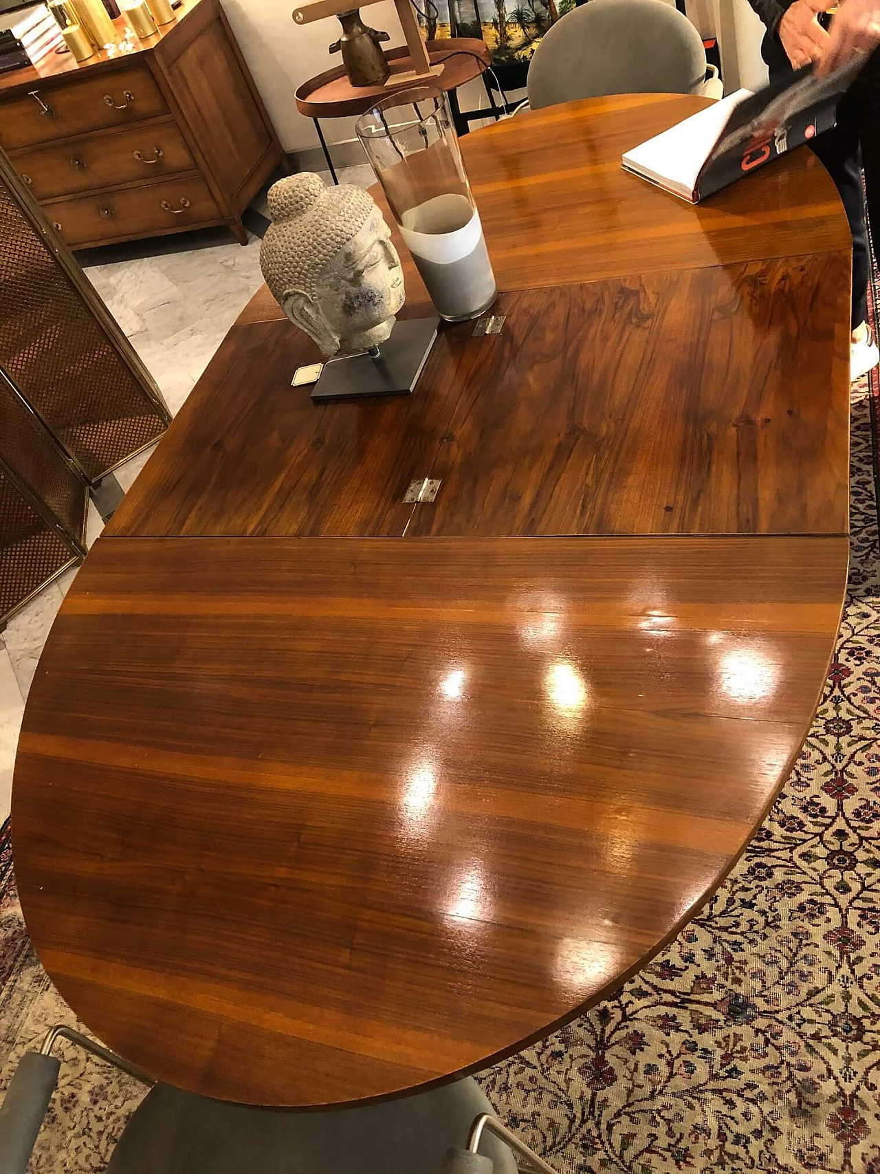 Tavolo Decò allungabile, anni '40 1306088