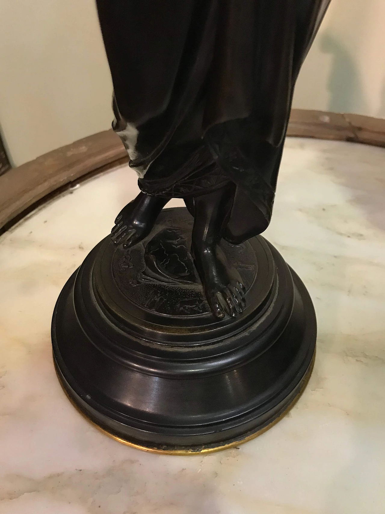 Coppia di figure femminili neoclassiche, inizio ‘800 1306361