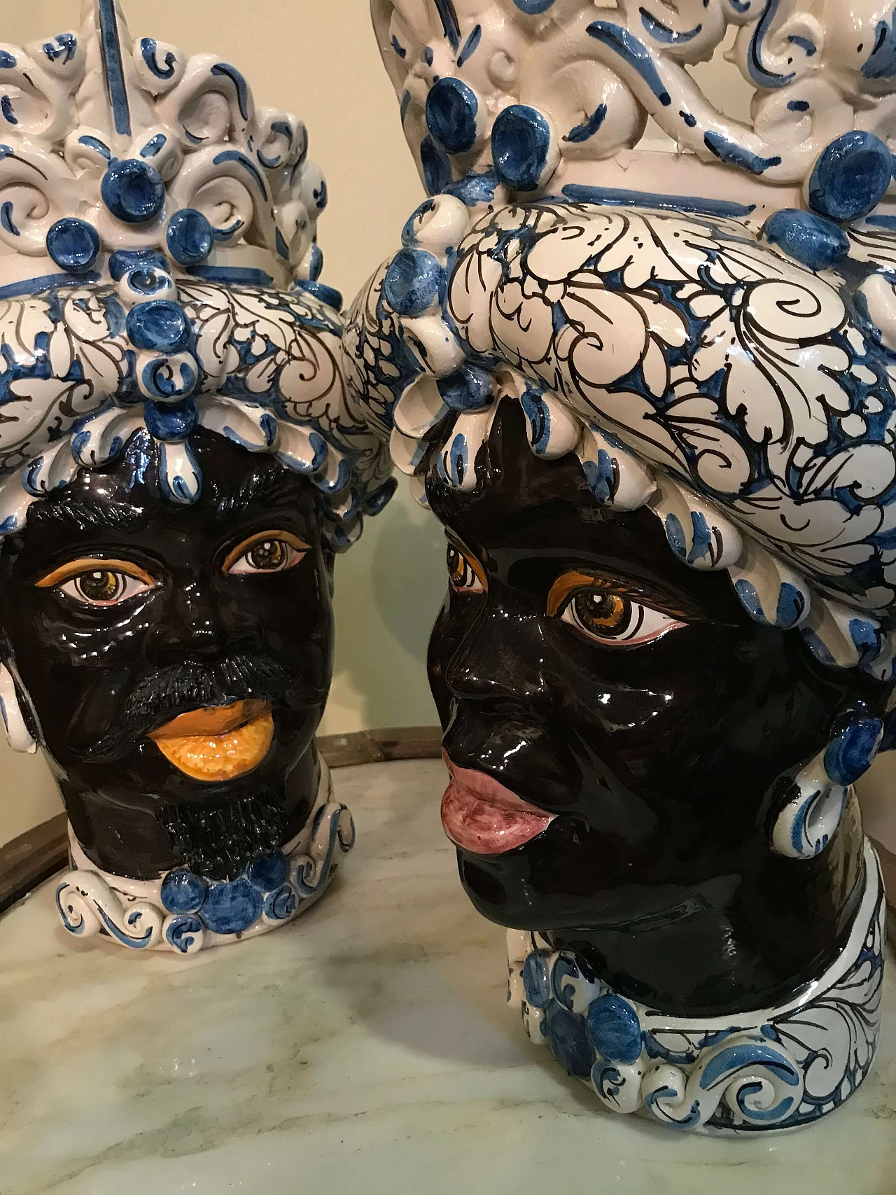 Coppia di mori di Venus Ceramiche, anni '20 1306402