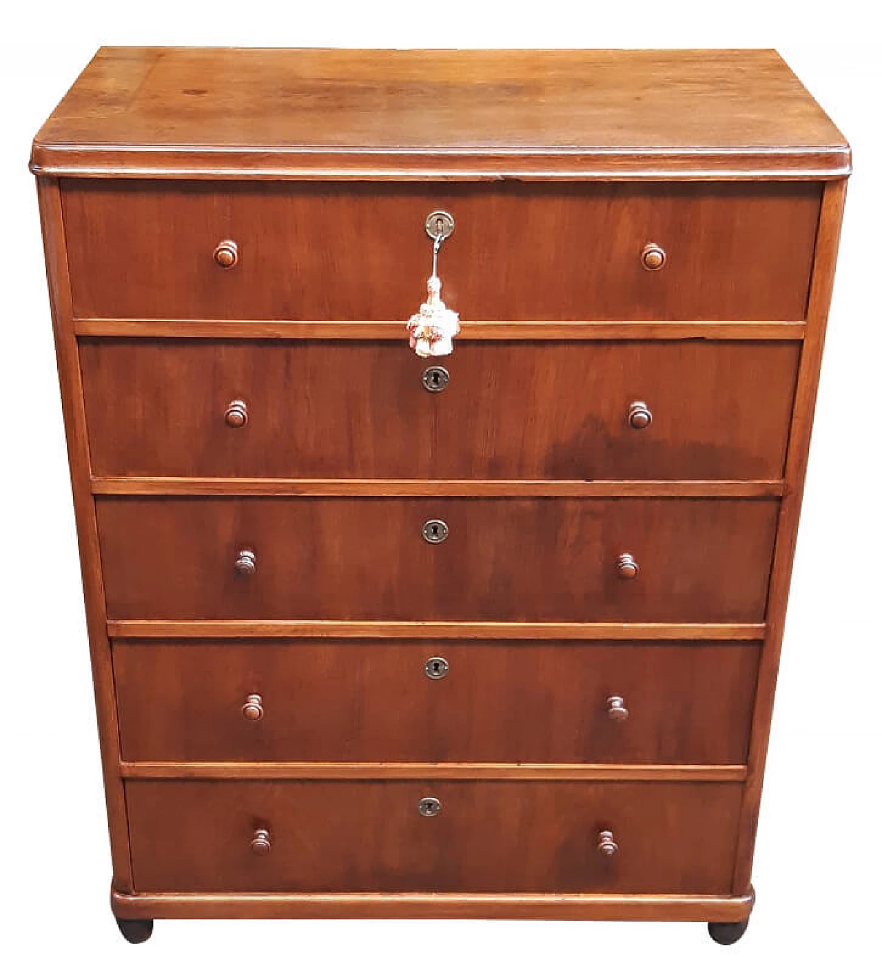 Chest of drawers in oak, 19th century 1306406