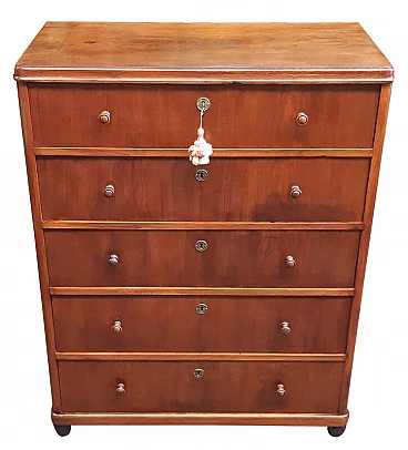 Chest of drawers in oak, 19th century