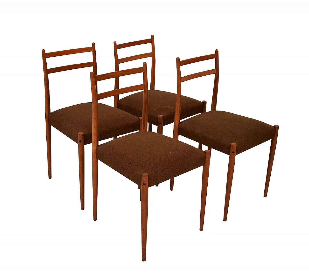 4 Chairs by Gio Ponti for Reguitti, 1950s 1306509