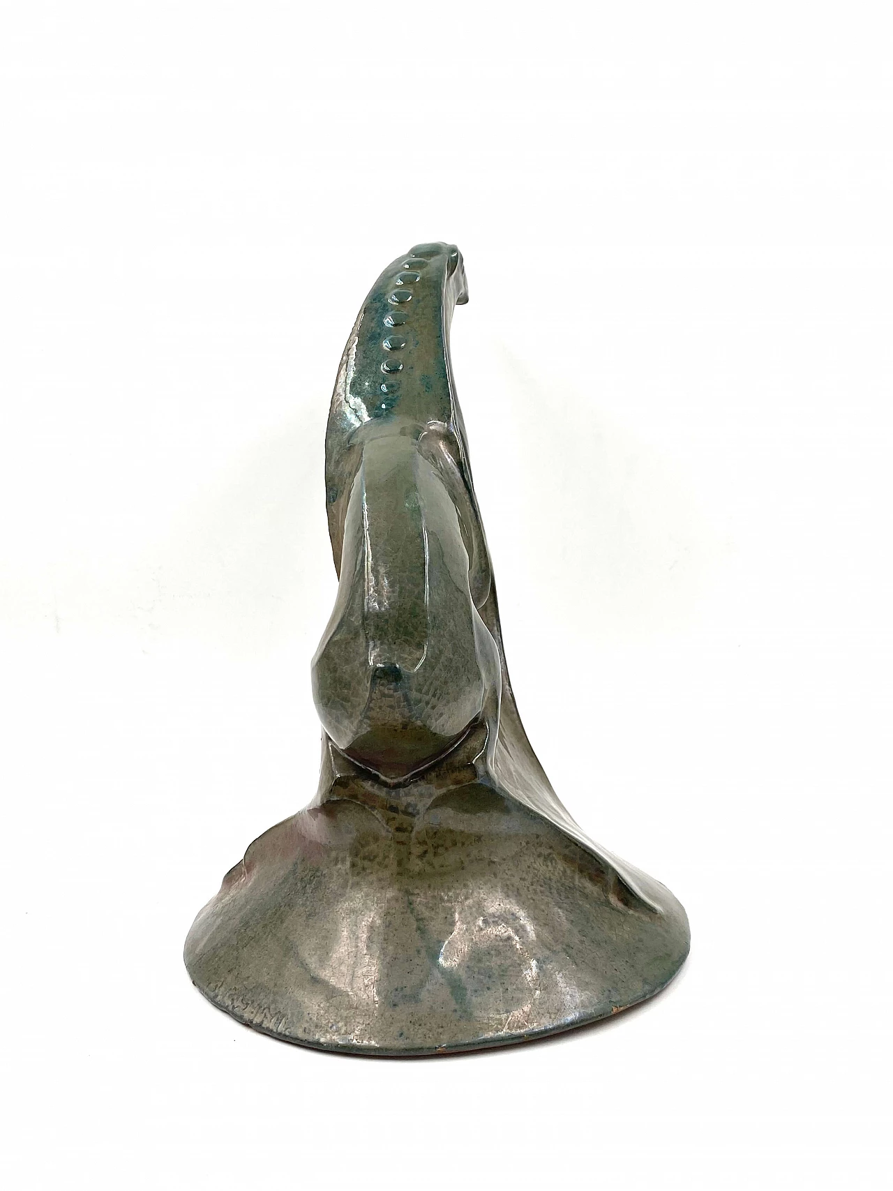 A. Chini, Créature Fantastique, craquelé ceramic sculpture, 1930s 1306782