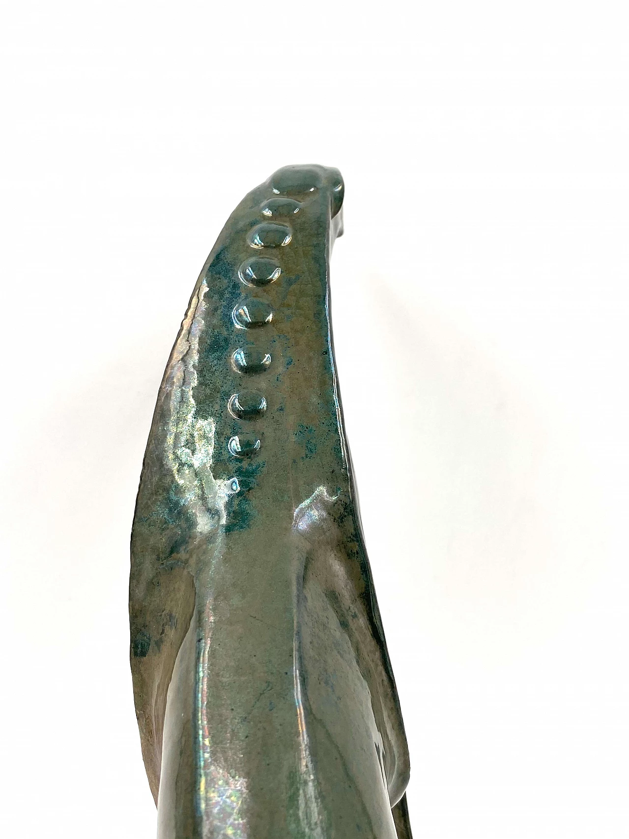 A. Chini, Créature Fantastique, craquelé ceramic sculpture, 1930s 1306783