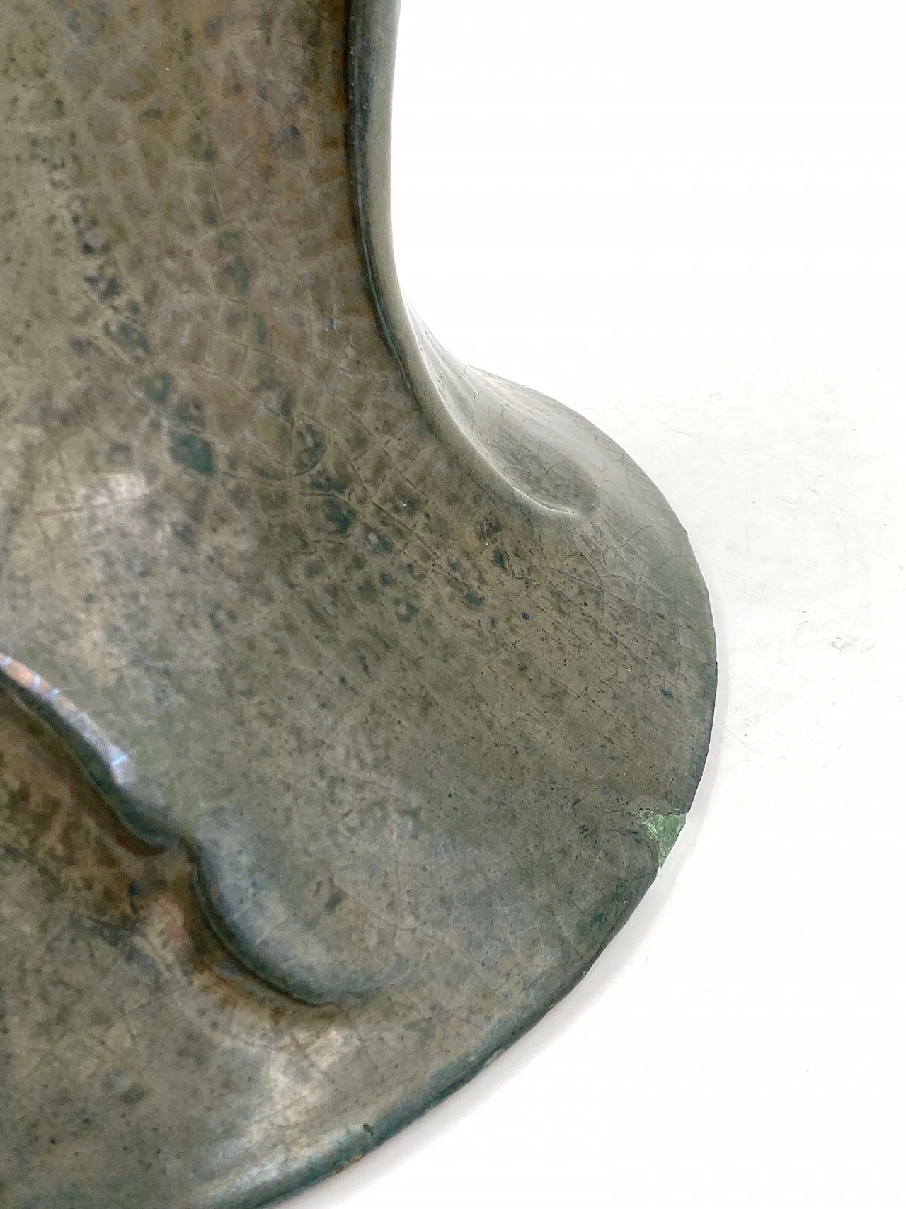 A. Chini, Créature Fantastique, craquelé ceramic sculpture, 1930s 1306789
