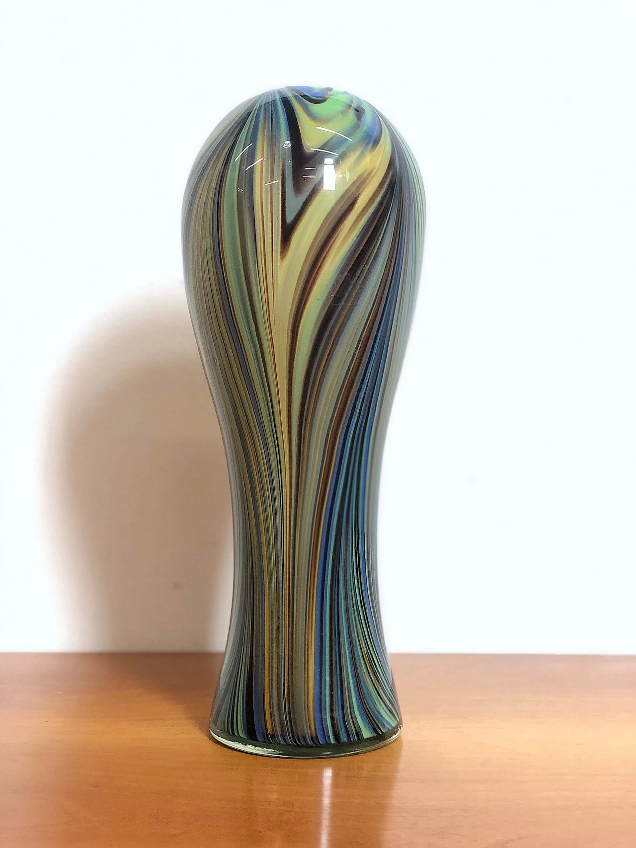 Vaso in vetro di Murano, anni '60 1306853