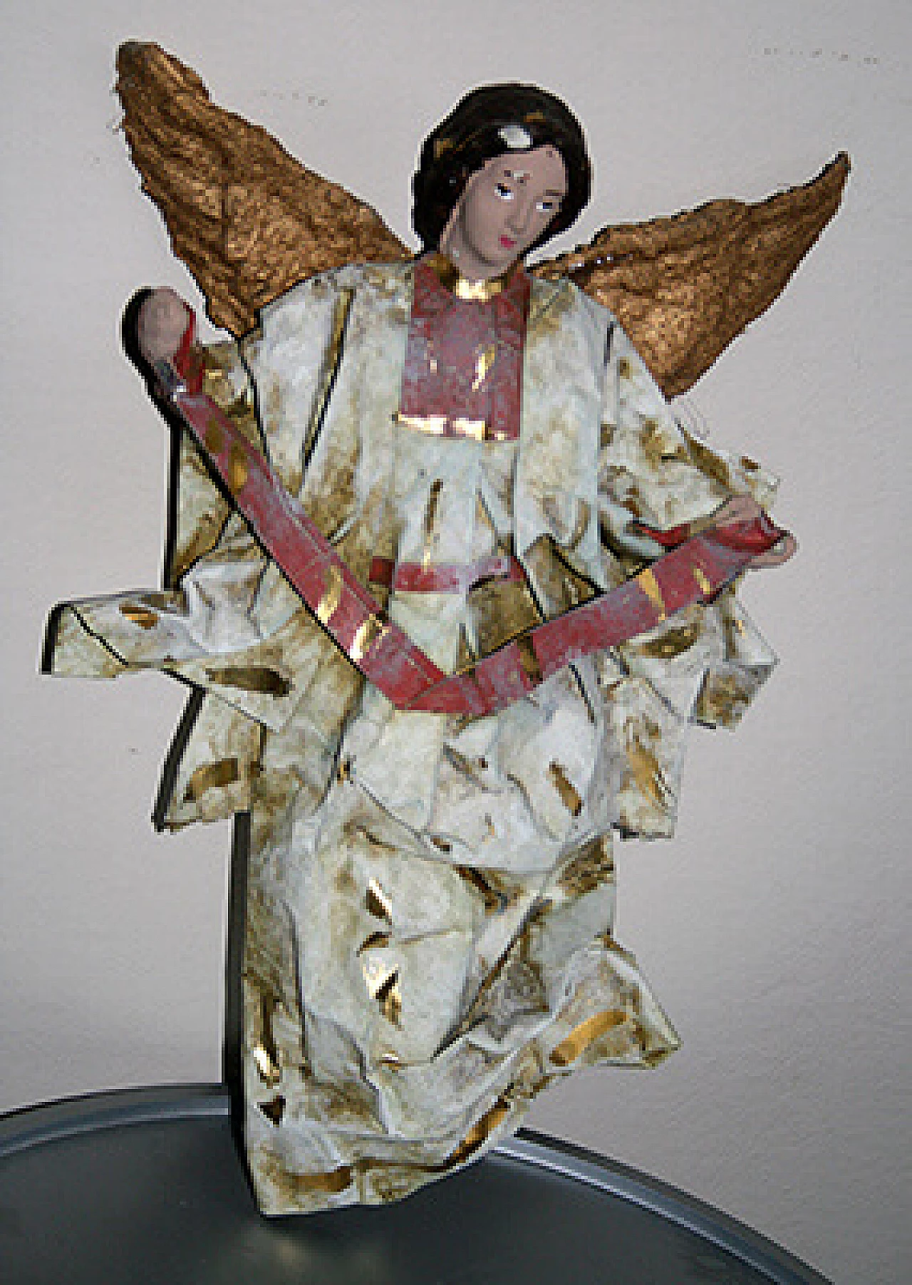 Angel in flight in papier-mâché 1306860