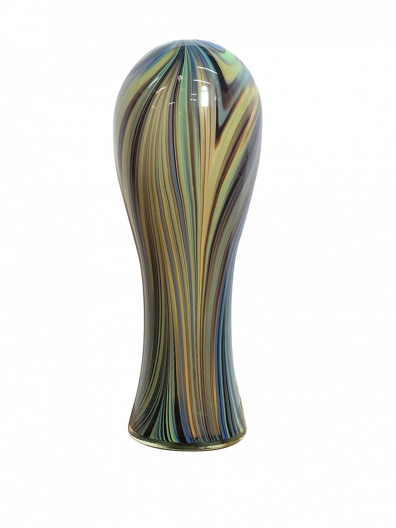 Vaso in vetro di Murano, anni '60 1306871