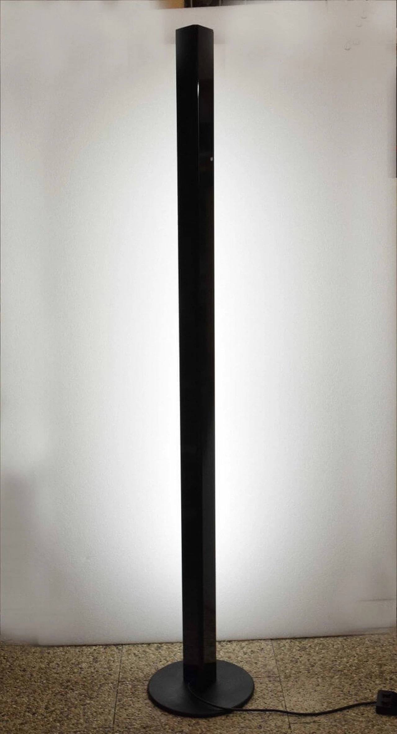 Rio floor lamp in metal and aluminium by Rodolfo Bonetto for Luci, 80s 1306963
