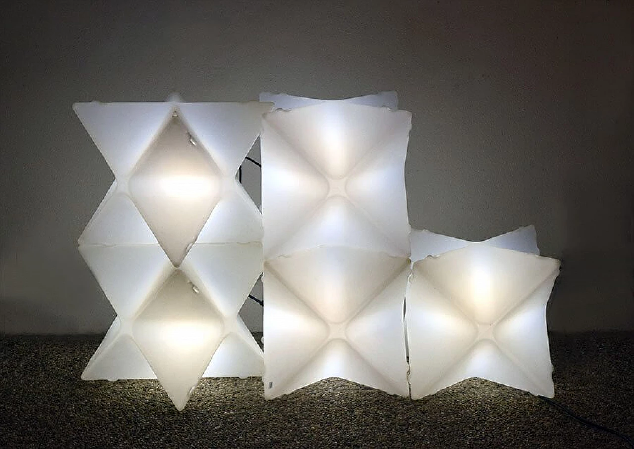 5 Octo lamps in polypropylene by Tom Dixon for Eurolounge, 90s 1307066