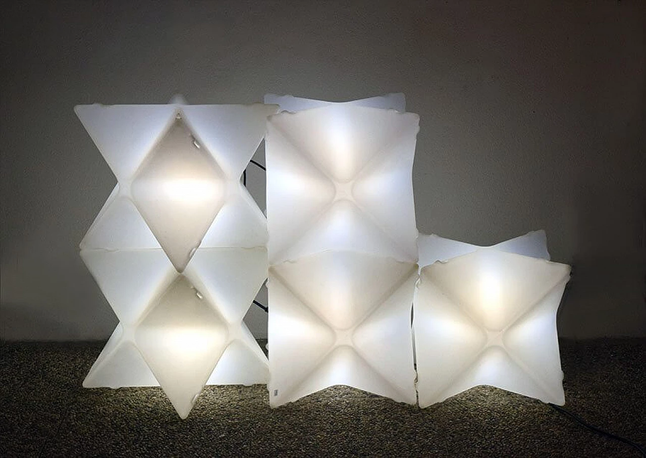 5 Lampade Octo in polipropilene di Tom Dixon per Eurolounge, anni '90 1307066