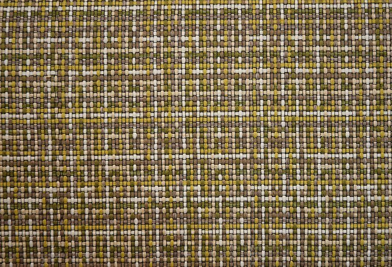 Divano letto scandinavo in palissandro e tessuto, anni '60 1307081