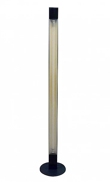 Rio floor lamp in metal and aluminium by Rodolfo Bonetto for Luci, 80s