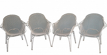 4 Chairs by Gio Ponti for Atelier Borsani Varedo, 1950s