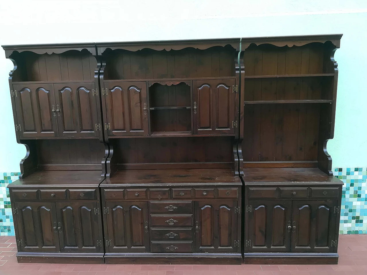 Sideboard with three modules, 1960s 1307380