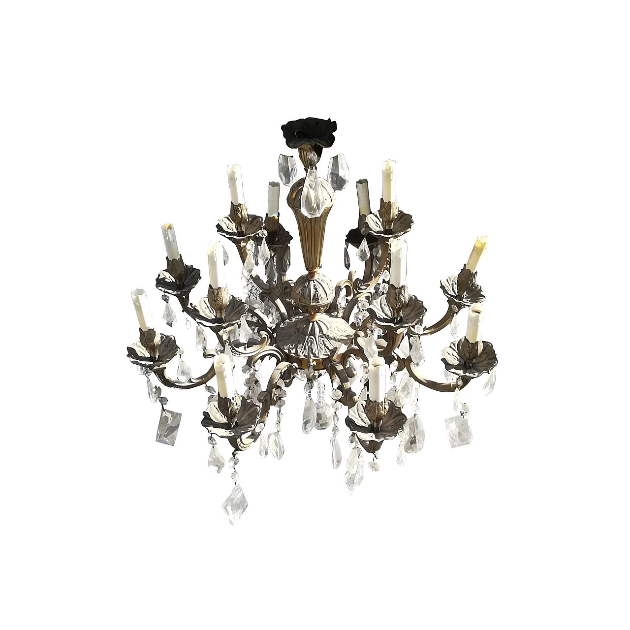 Crystal chandelier, 1960s 1307463