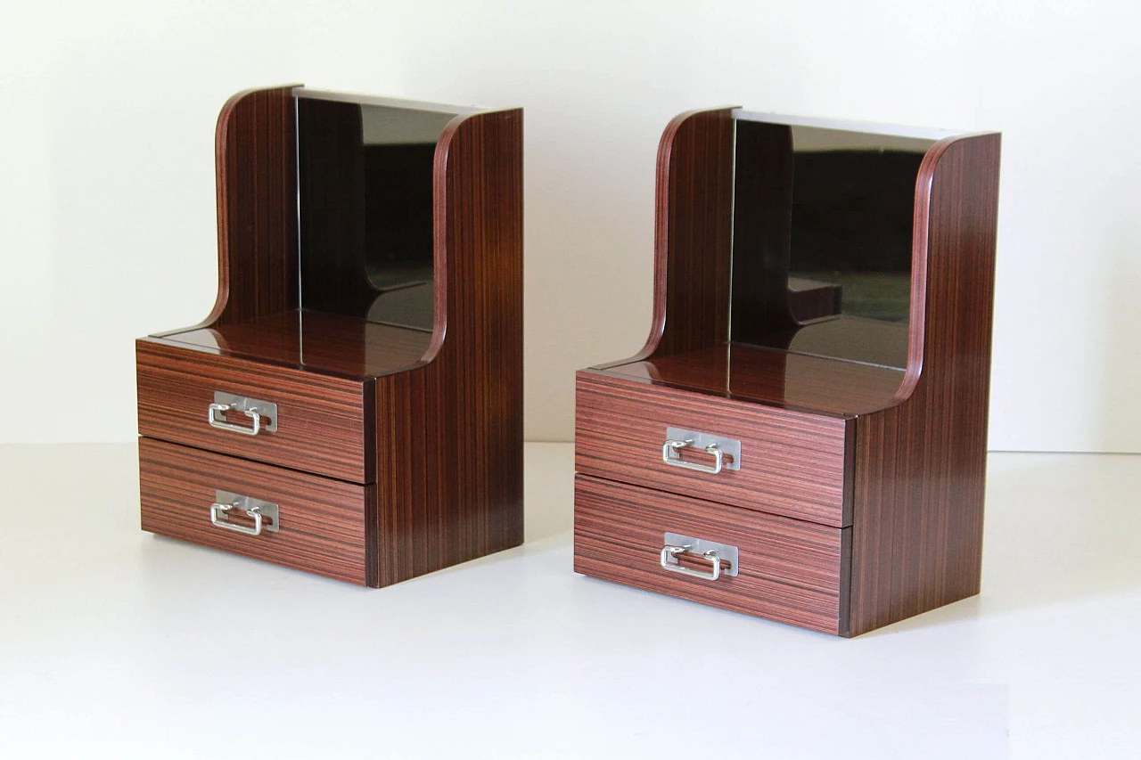 Pair of bedside tables, 70s 1307984