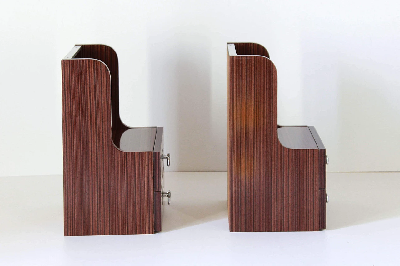Pair of bedside tables, 70s 1307991