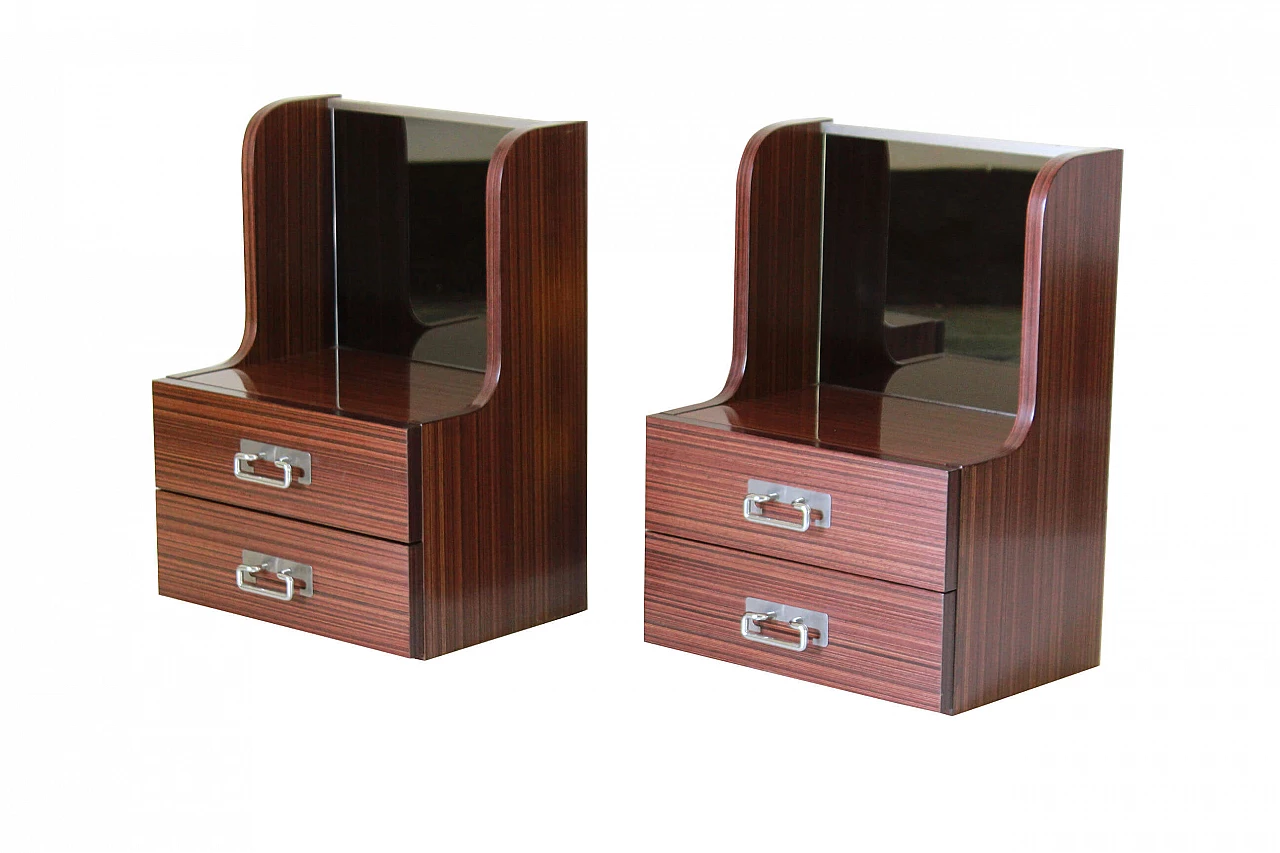 Pair of bedside tables, 70s 1308151