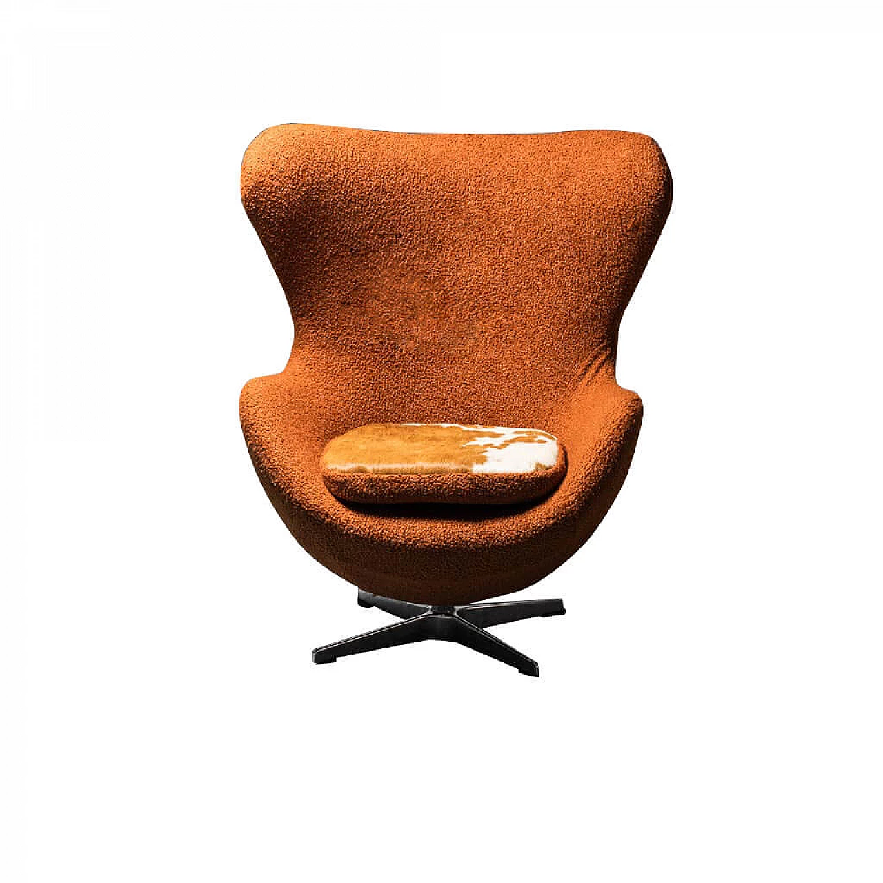 Poltrona a dondolo in stile Arne Jacobsen, anni ’70 1308489