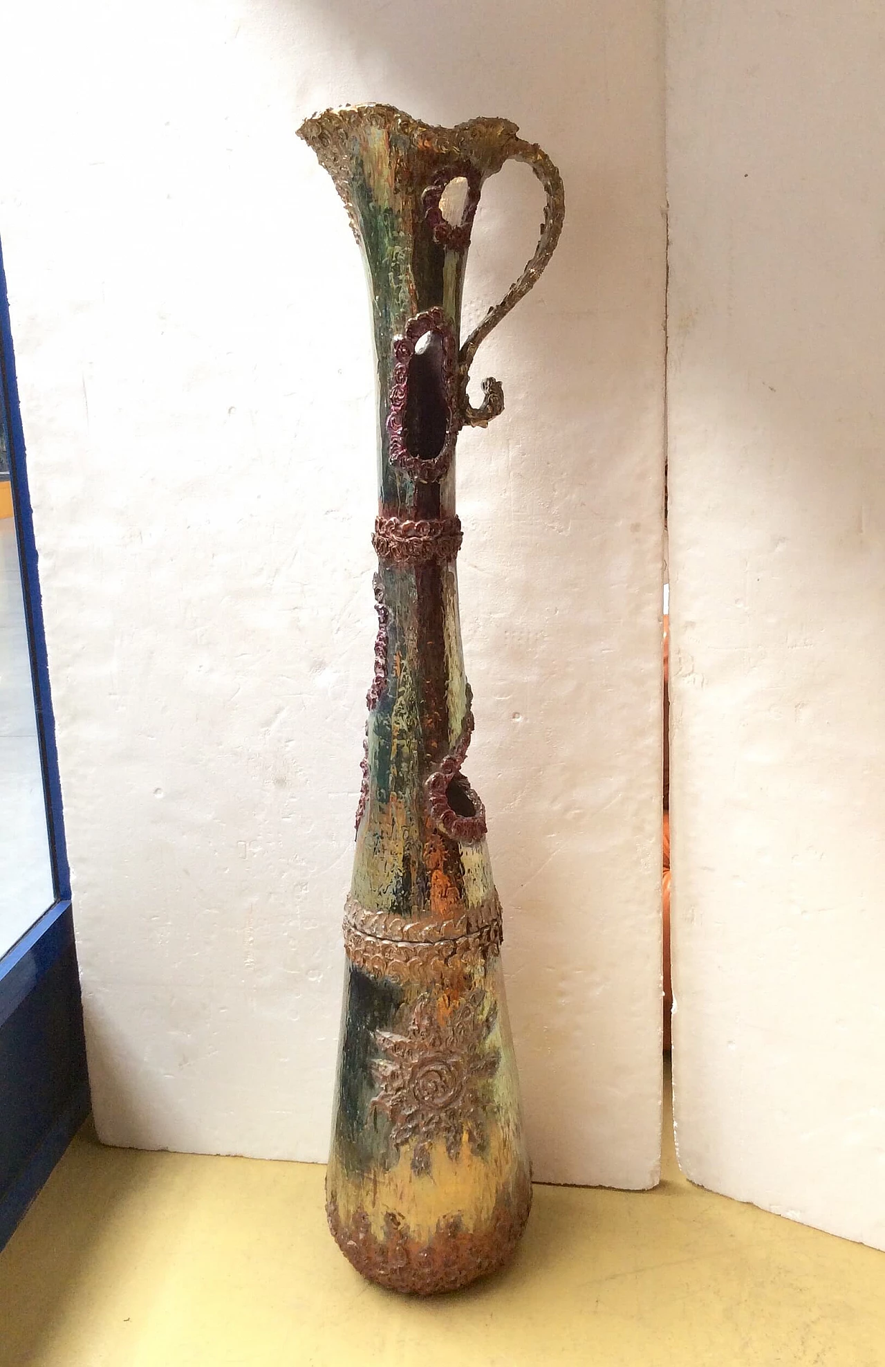 Large ceramic vase by Mazzotti for Albisola, 1950s 1308584