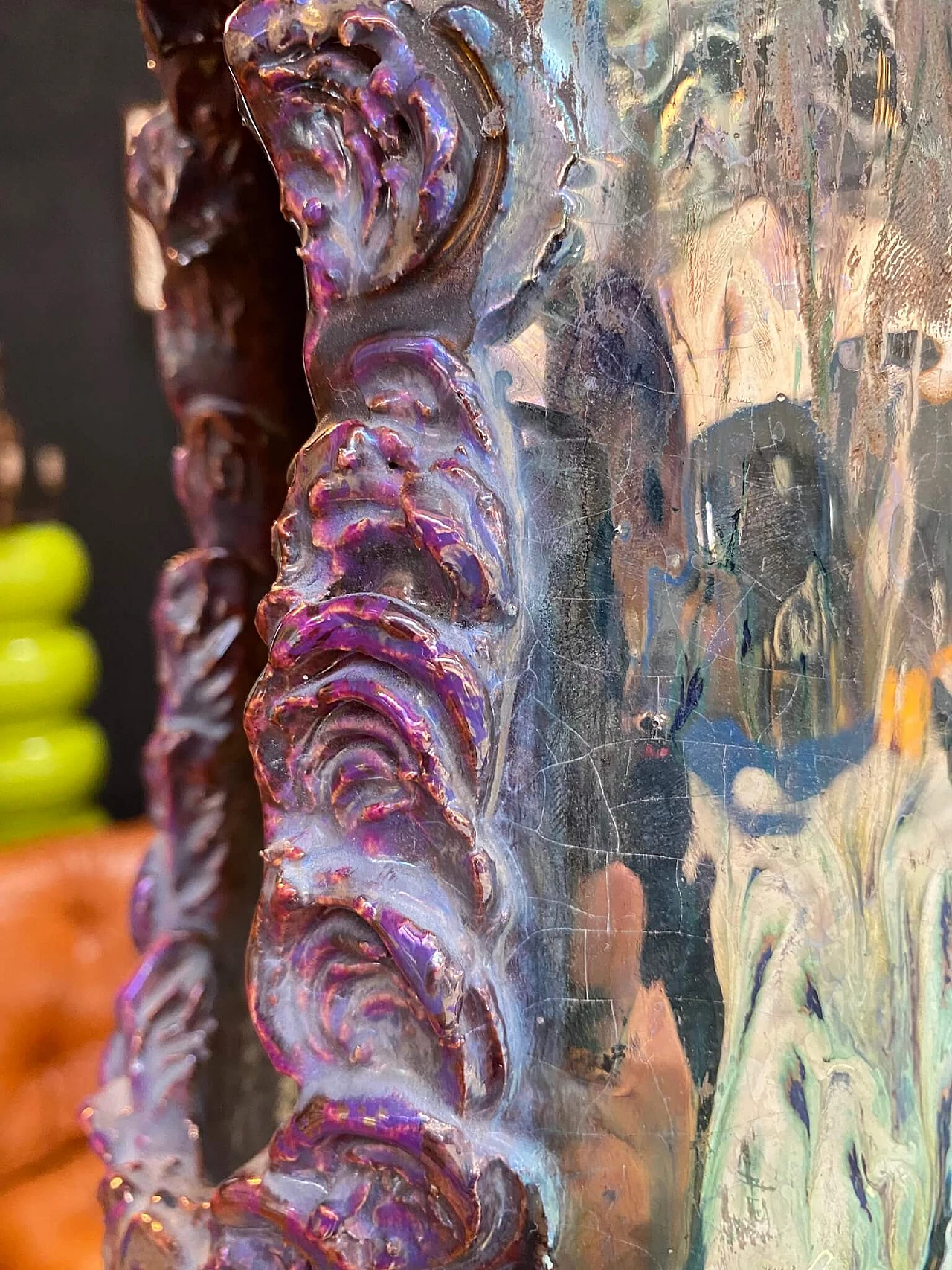 Large ceramic vase by Mazzotti for Albisola, 1950s 1308600