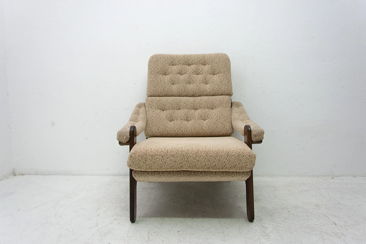 Pair of Scandinavian style armchairs, 1970s 1308770