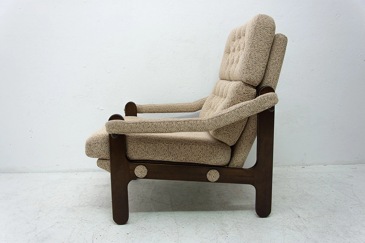 Pair of Scandinavian style armchairs, 1970s 1308777