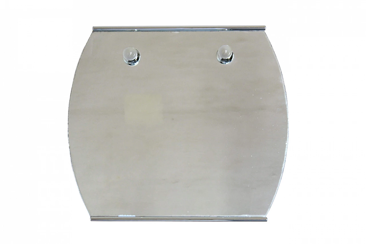 Specchio da bagno con punti luce, anni '70 1308787