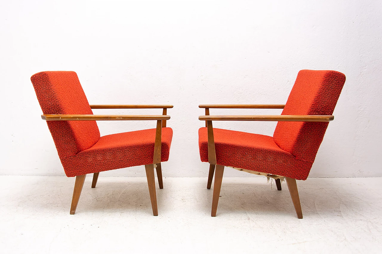 Pair of Tatra Nábytok armchairs, Czechoslovakia, 1960s 1308802