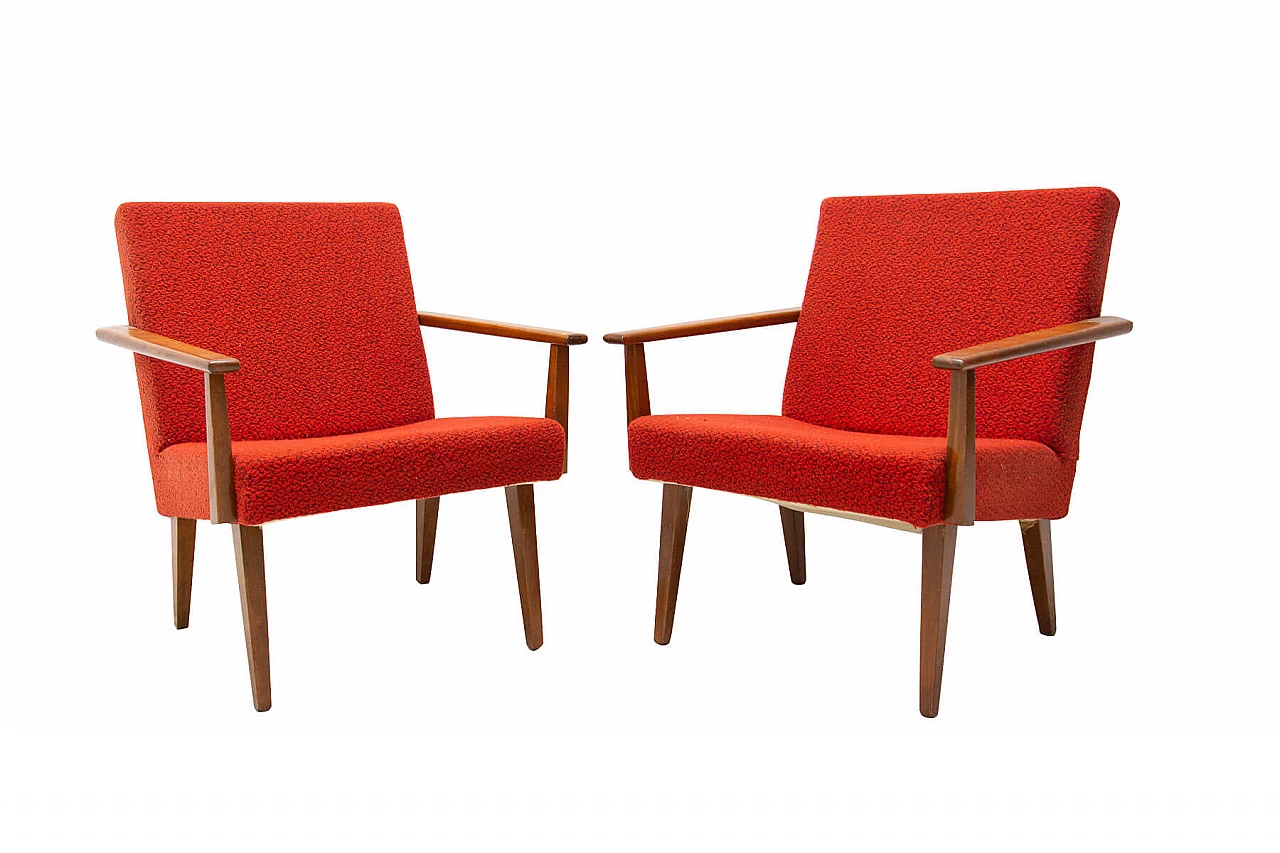Pair of Tatra Nábytok armchairs, Czechoslovakia, 1960s 1308934