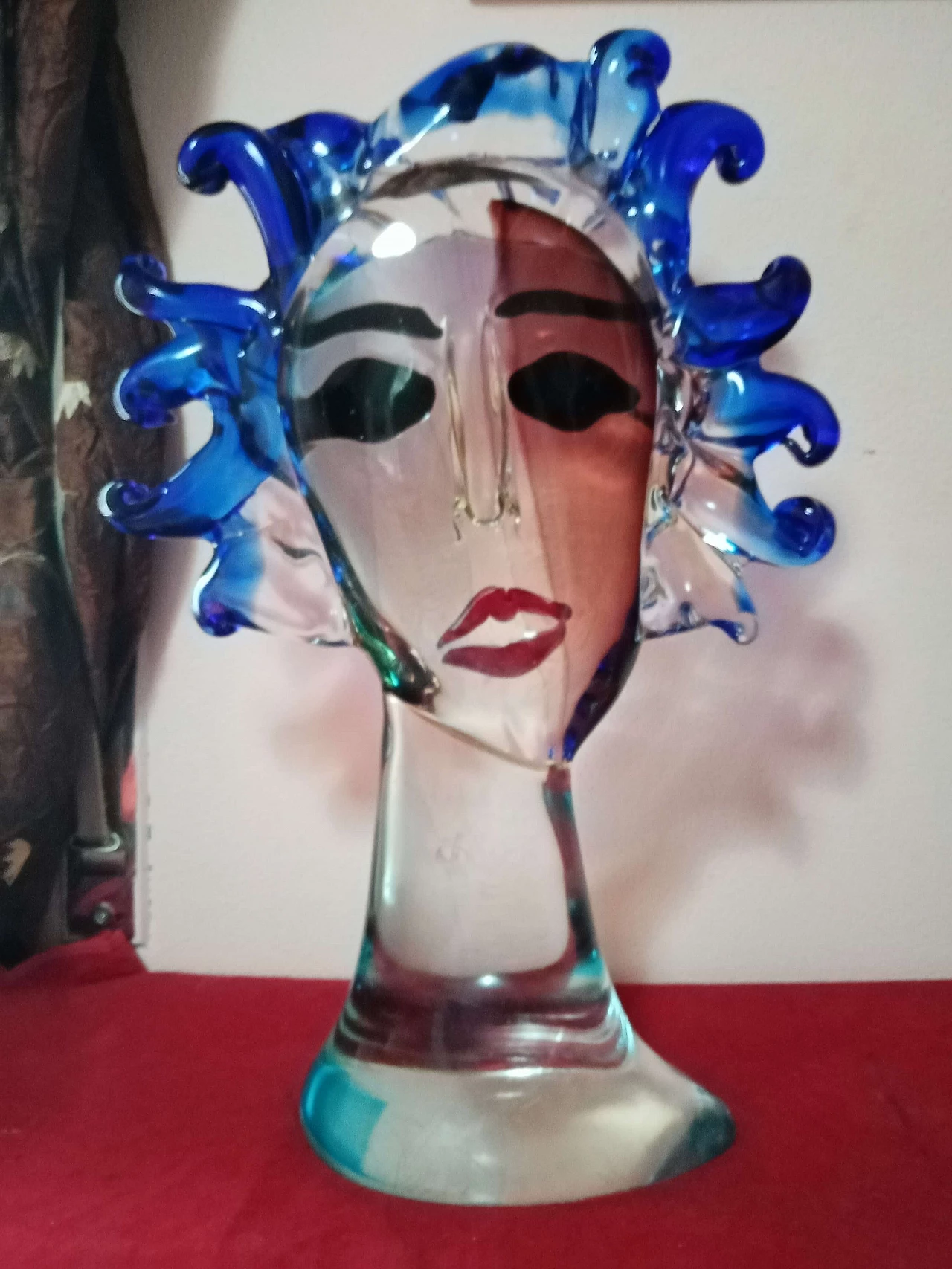 Alessandro Barbaro, Medusa, Murano glass sculpture, 1985 1309034